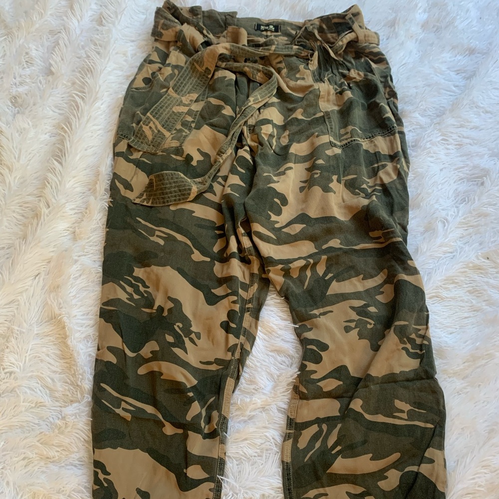 MISS ME army print pants size M/L